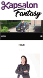 Mobile Screenshot of kapsalonfantasy.com